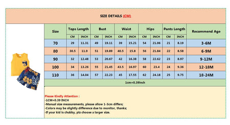 3-24 Months Infant Baby Boy Clothes Set Summer Sleeveless Pocket T-shirt Shorts 2PCS Toddler Boy Casual Outfit Suit Beach Set