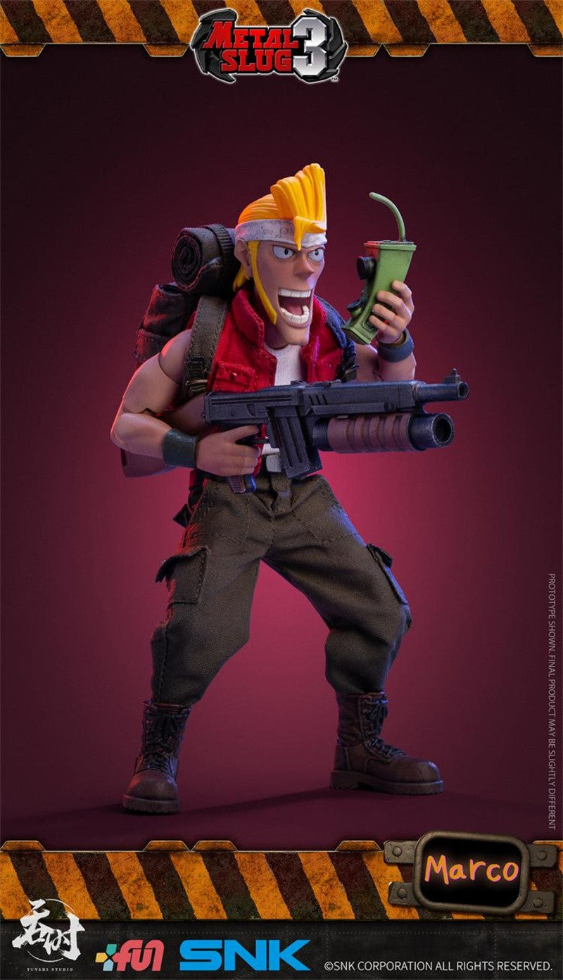 ?IN STOCK?TUNSHI Studio Original SNK Model Official Metal Slug 3 Marco Tarma Clark Still RALF JONES Rebel Soldier 1/12 Mecha Toy