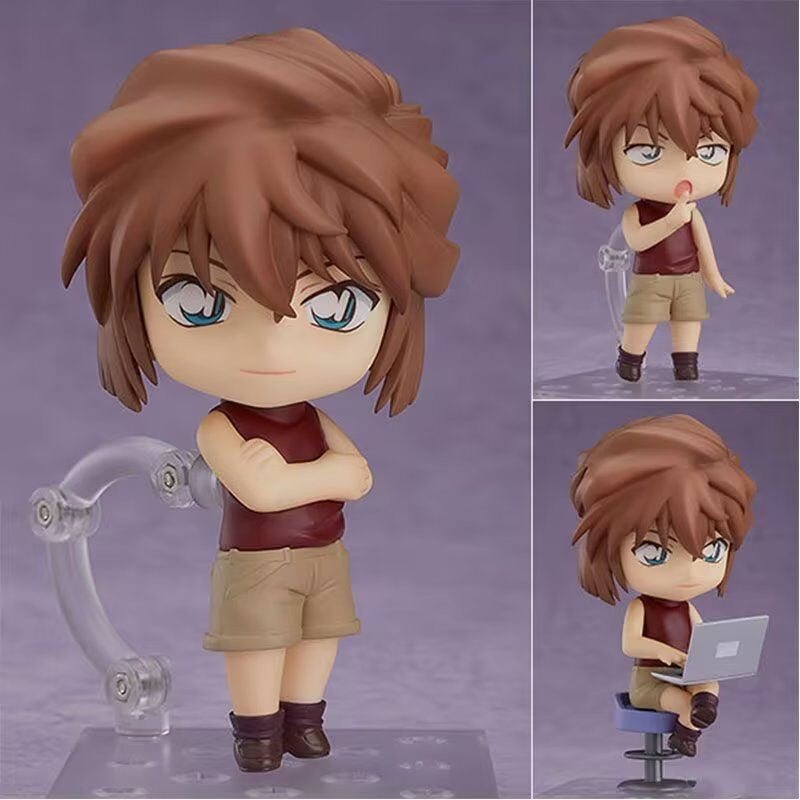 11CM Q.ver Detective Conan Anime Figure TMS Entertainment PVC Action Figure Anita Hailey Figurine Collection Model Doll Gift