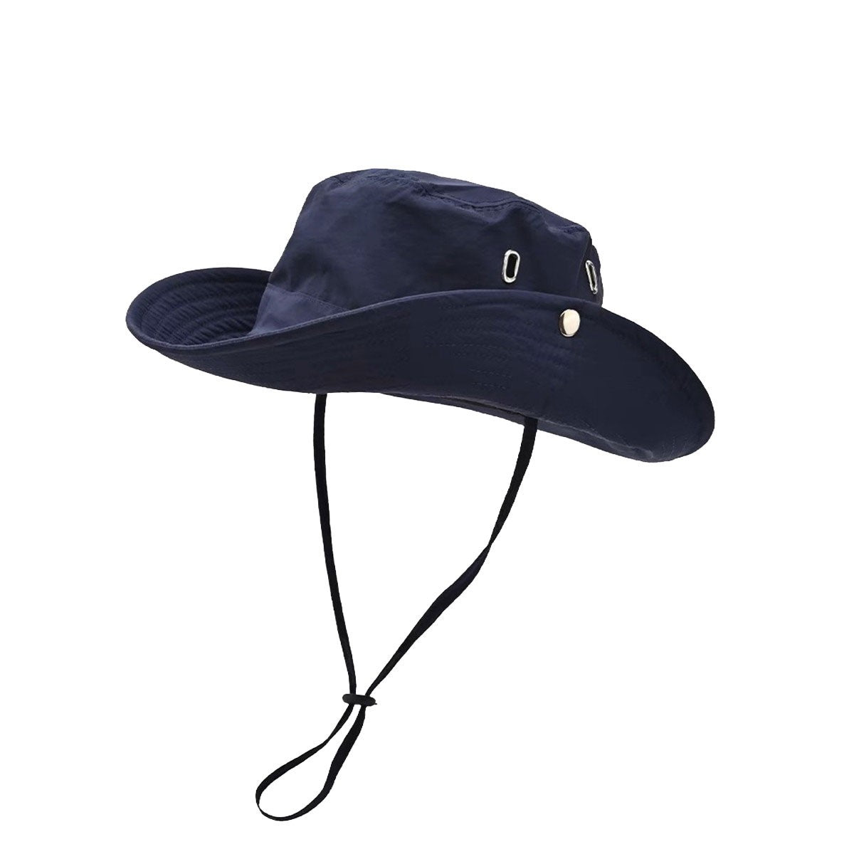 Men Silver Porosity of Quick Drying Material Bucket Hats Fishermen Caps Outdoor Casual Cap Men Sunscreen Hat Adventure Hat