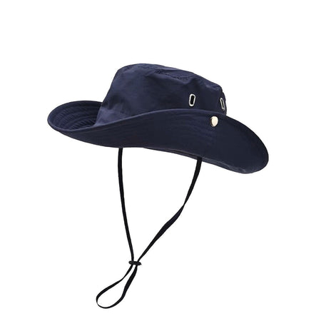 Men Silver Porosity of Quick Drying Material Bucket Hats Fishermen Caps Outdoor Casual Cap Men Sunscreen Hat Adventure Hat
