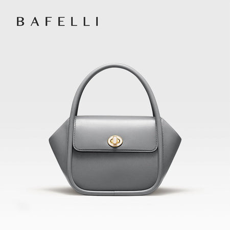 BAFELLI NEW 2025 WOMEN'S HANDBAG WINTER WOOL FASHION BENTO EVENING LEATHER ORIGINAL STYLE LUXURY BRAND PURSE SHOULDER CASUAL