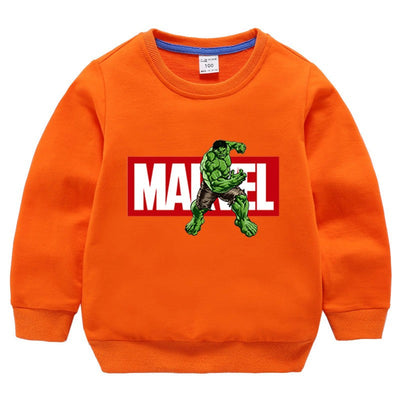 Hot Toys New Spring Autumn New Boys Cartoon Sweaters Children's Clothing Long Sleeve Knitwear Kids Jumper Top Outer Wear