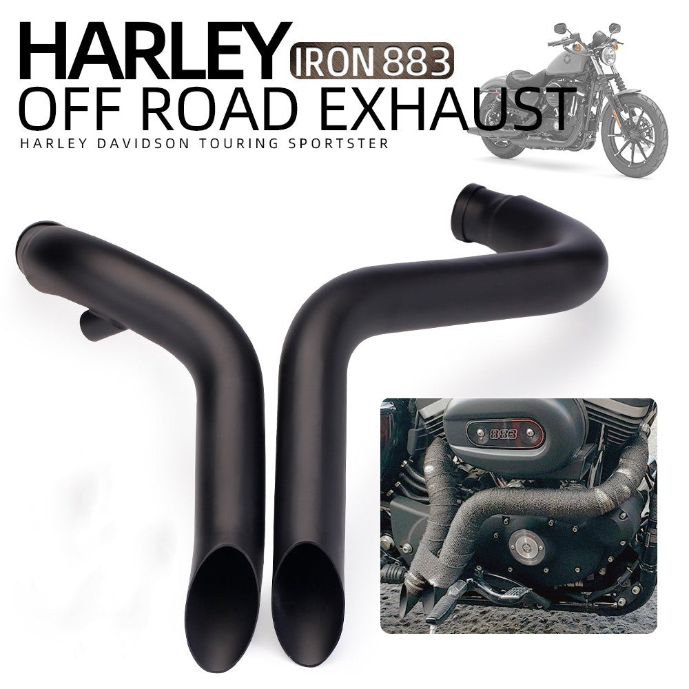 Exhaust Motorcycle  Escape Sportster Motorcycle Exhaust XL883 Elbow Bike For Softail Sportster 883 1200