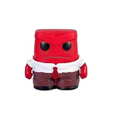 Anime inside out 2 Joy Anxiety Anger Sadness Disgust Fear POP Figure Action Toys Cartoon Movie PVC Doll Figurines