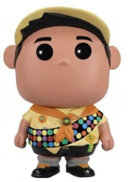 Anime Movie UP Grandfather Carl 59 RUSSELL 60 Vinyl Doll Figure Toys
