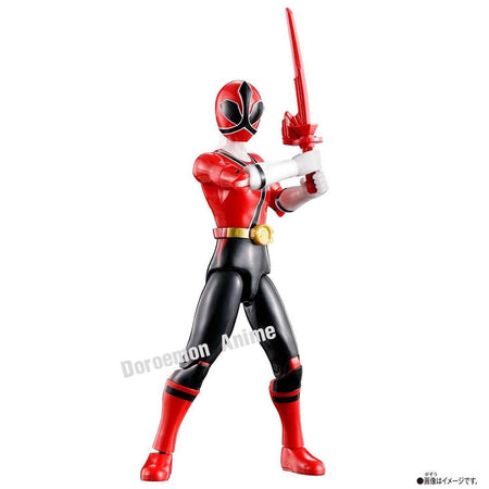 In Stock Original Bandai Action Hero Super Sentai Power Rangers Red Rangers Collection Collection Action Figures Model Toys Gift