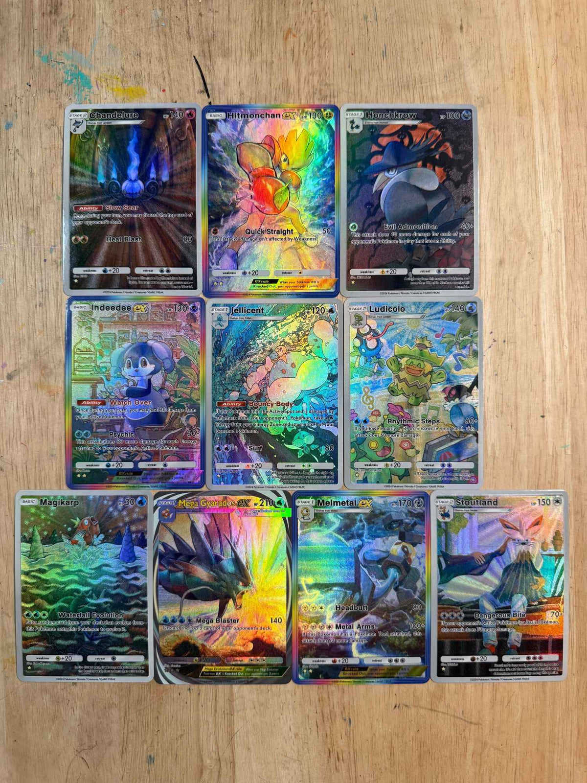 Diy Pokemon ptcg Pocket Self Control Collect Signature Trading Flash Card Anime Cartoon Christmas Diy Gift