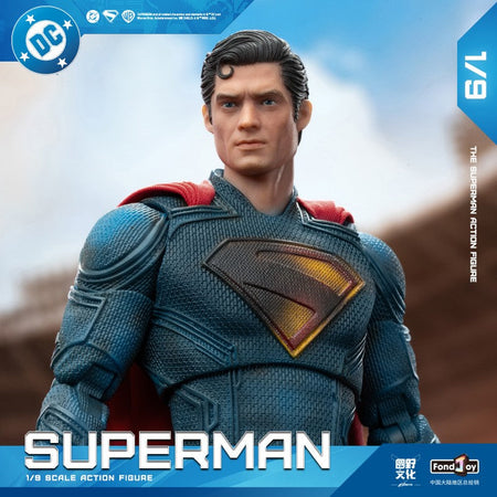 2026Hot Fondjoy Battle Damaged Superman Action Figure David Corenswet 1/9 New Superman Figure Pvc Joint Movable Kid Toy Boy Gift