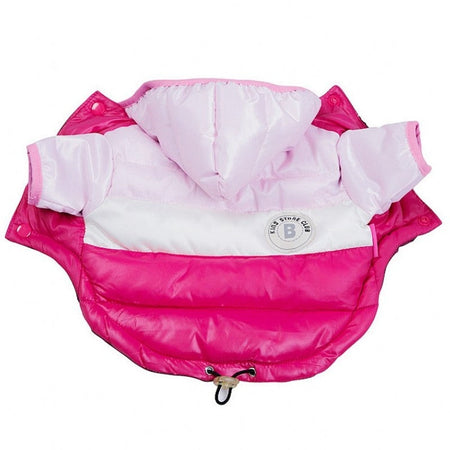 Winter Padded Dog Down Jacket Warm Soft Dog Clothes Fashion Puppy Jacket Cute Solid Cat Coat Pet Outfits French Bulldog Clothes