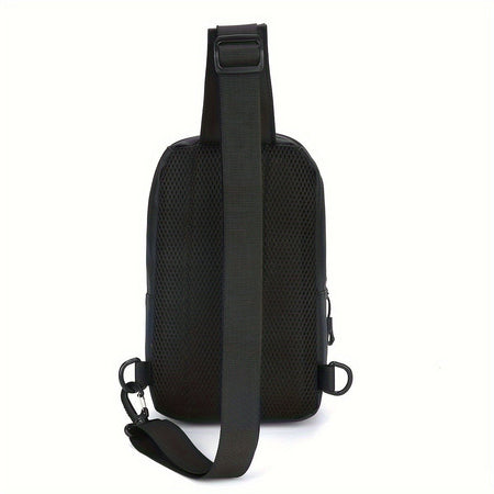 Fashion Multifunctional Chest Bag - 1pc Men's Outdoor Crossbody Bag, Casual Sports Sling Bag