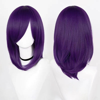 Cosplay Wigs Multicolor 16 Inch Short Straight Men's Wig Synthetic Heat Resistant Wigs for Anime Cosplay Halloween Party Use