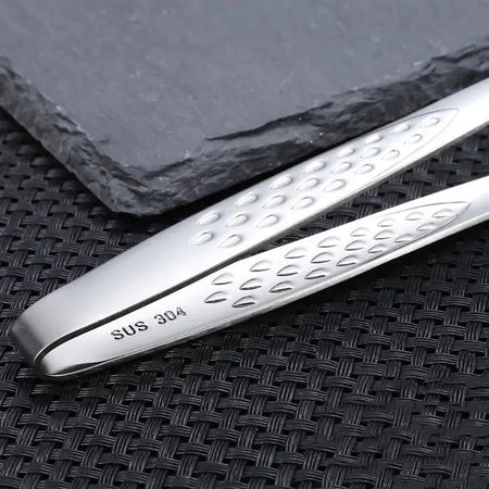 Stainless Steel Kitchen Tongs for Barbecue, Grill, Cooking, Salad, Meat, Buffet, and BBQ Tools – Versatile Food Tongs Clip
