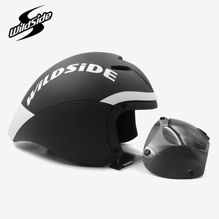 TT Cycling Helmet Lens Goggles Triathlon Tri Aero Road Bike Helmet Timetrial Race Bicycle Helmet Men Casco Ciclismo Accessories