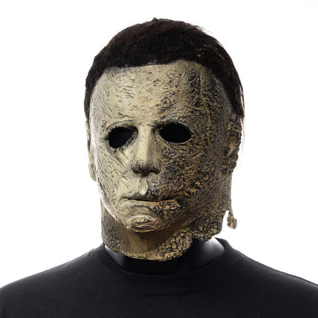 2022 Halloween Ends Michael Myers Horror Mask Cosplay Bloody Creepy Demon Killer Latex Helmet Party Carnival Costume Props