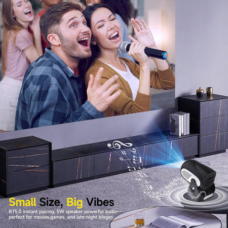Magcubic HY300 X Projector Electric Focus 4K HD 300ANSI Allwinner H713 90° Flexible BT5.0 Home Cinema Outdoor portable Projector