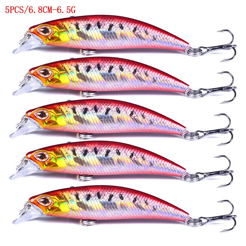 HENGJIA Jerkbait Sinking Wobblers Fishing Lures 8cm-9g Trout Artificial Plastic Hard Bait Crankbait Bass Fishing Tackle