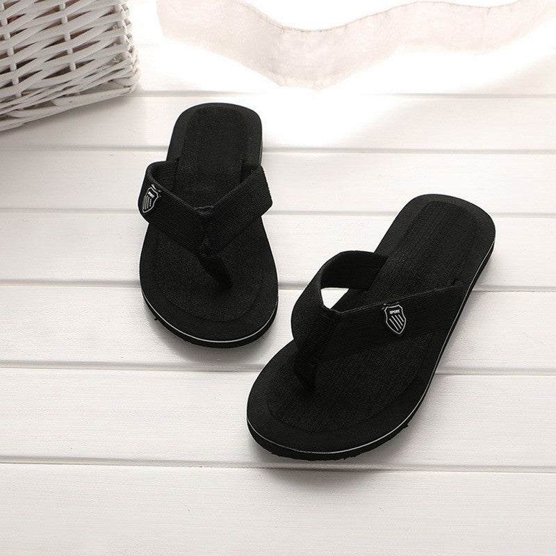 Casual Flip Flops For Men Slippers Beach Sandals Summer Non-Slip Flat Slides Men Slippers Indoor House Shoes Man Male Slipper