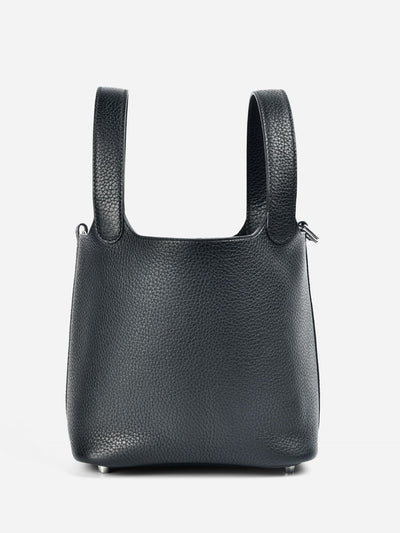 Mendy 22 CM Large size Top Quality Bucket Bags Women's Bag Lady Luxury Designer High End Bag TC Cowhide Golden Sliver