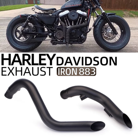 Exhaust Motorcycle  Escape Sportster Motorcycle Exhaust XL883 Elbow Bike For Softail Sportster 883 1200