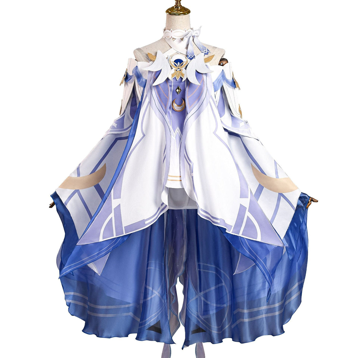 In Stock Game Genshin Impact New Arrival Damselette Columbina Cosplay Costume Full Set Uniform Outfits Columbina Cosplay