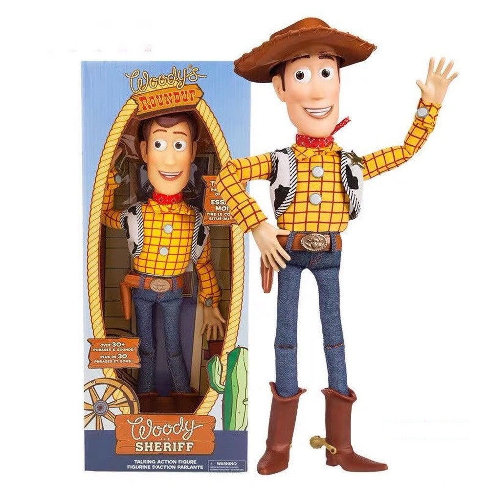 Anime Figurine Toy Story Action Figure Woody Jessie Buzz Lightyear Model Statue Desktop Decoration Ornament Collection Toy Gifts