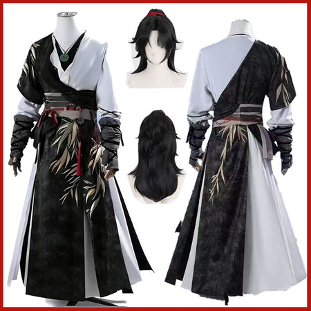Chinese Game Where Winds Meet Young Master Cosplay Costume Adult Swordsman Hanfu Carnival Hero Wuxia Jianghu Cool Battle Uniform