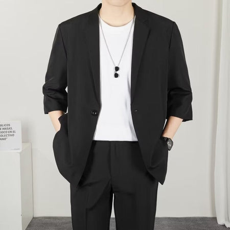 Spring Autumn Men's Suit Jackets Korean Popular Clothes Men Formal Clothes Man Brand Clothing Mens Blazzer Casual Man Sacks Male