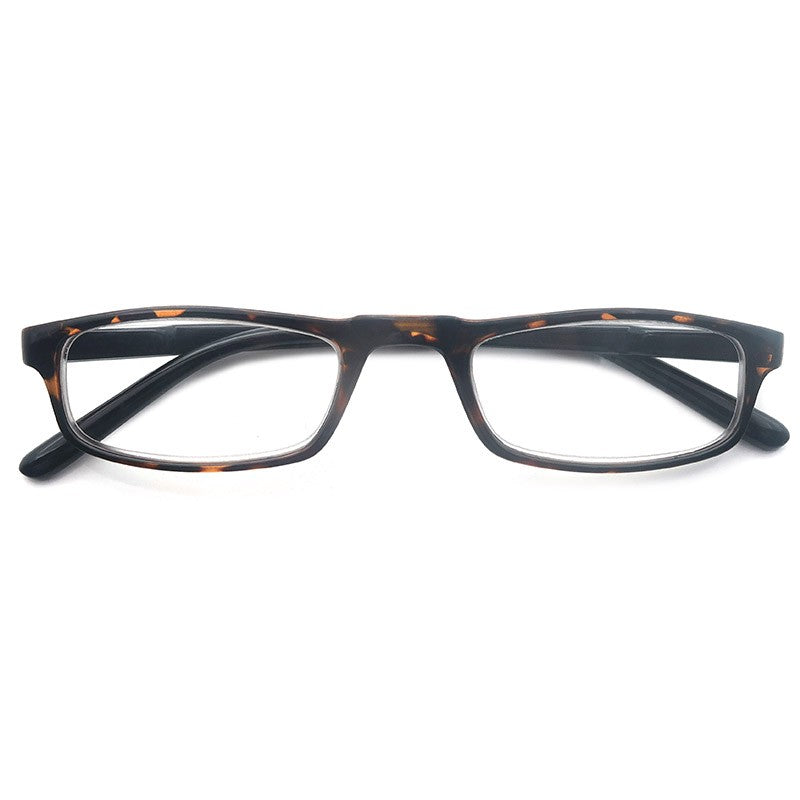 Women Men Reading Glasses Classic Small Rectangle Frame Spring Hinge Ulrta Comtable Wear Readers Eyeglass with Diopters
