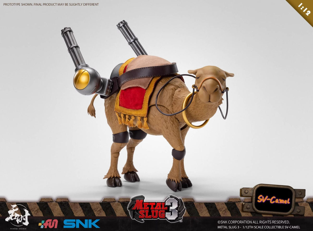 In Stock TunShi Studio METAL SLUG 1/12 SHF METAL SLUG SV-Camel Vehicle Mount Anime Action Figures Toys Models PVC Collector