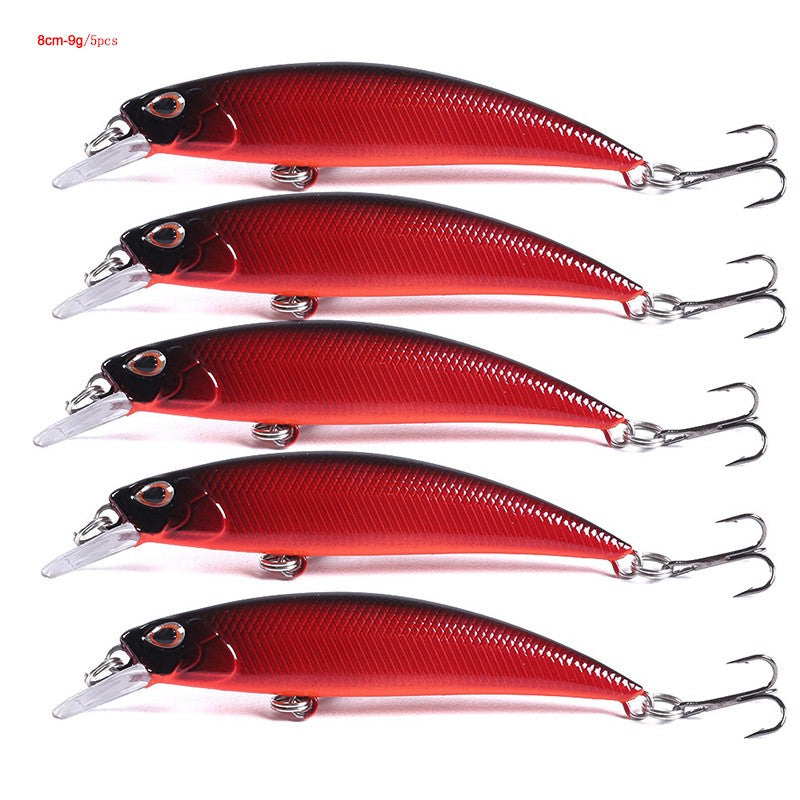 HENGJIA Jerkbait Sinking Wobblers Fishing Lures 8cm-9g Trout Artificial Plastic Hard Bait Crankbait Bass Fishing Tackle