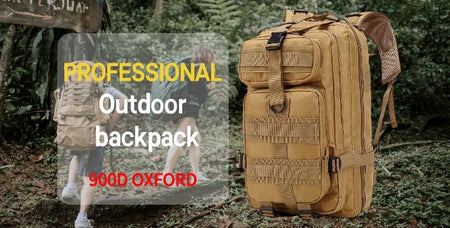 30L 900D Nylon Waterproof Backpack Outdoor Military Rucksacks Tactical Sports Camping Hiking Trekking Fishing Hunting Bag