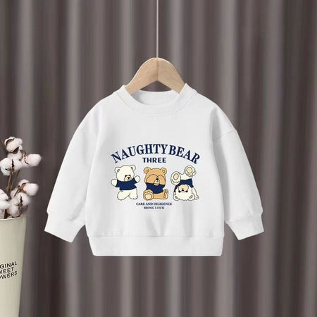 Autumn Baby Boy Clothes Set Kid Cartoon Sweatshirts Pullover Top And Pants 2pcs Suit Children Girls Fashion Sports Tracksuits