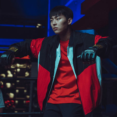 Qt8 Garments Weak Hero Class Jacket Unisex Ahn Suho Track Jackets Coat Men Women Long Sleeve Sports Tops Activewear Clothing