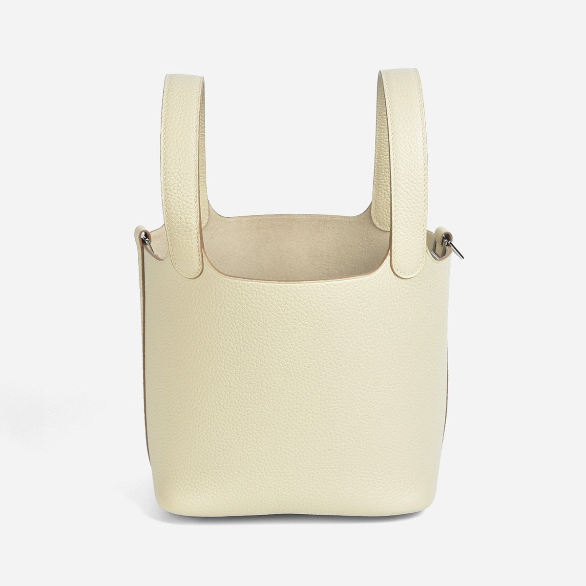 Mendy 22 CM Large size Top Quality Bucket Bags Women's Bag Lady Luxury Designer High End Bag TC Cowhide Golden Sliver