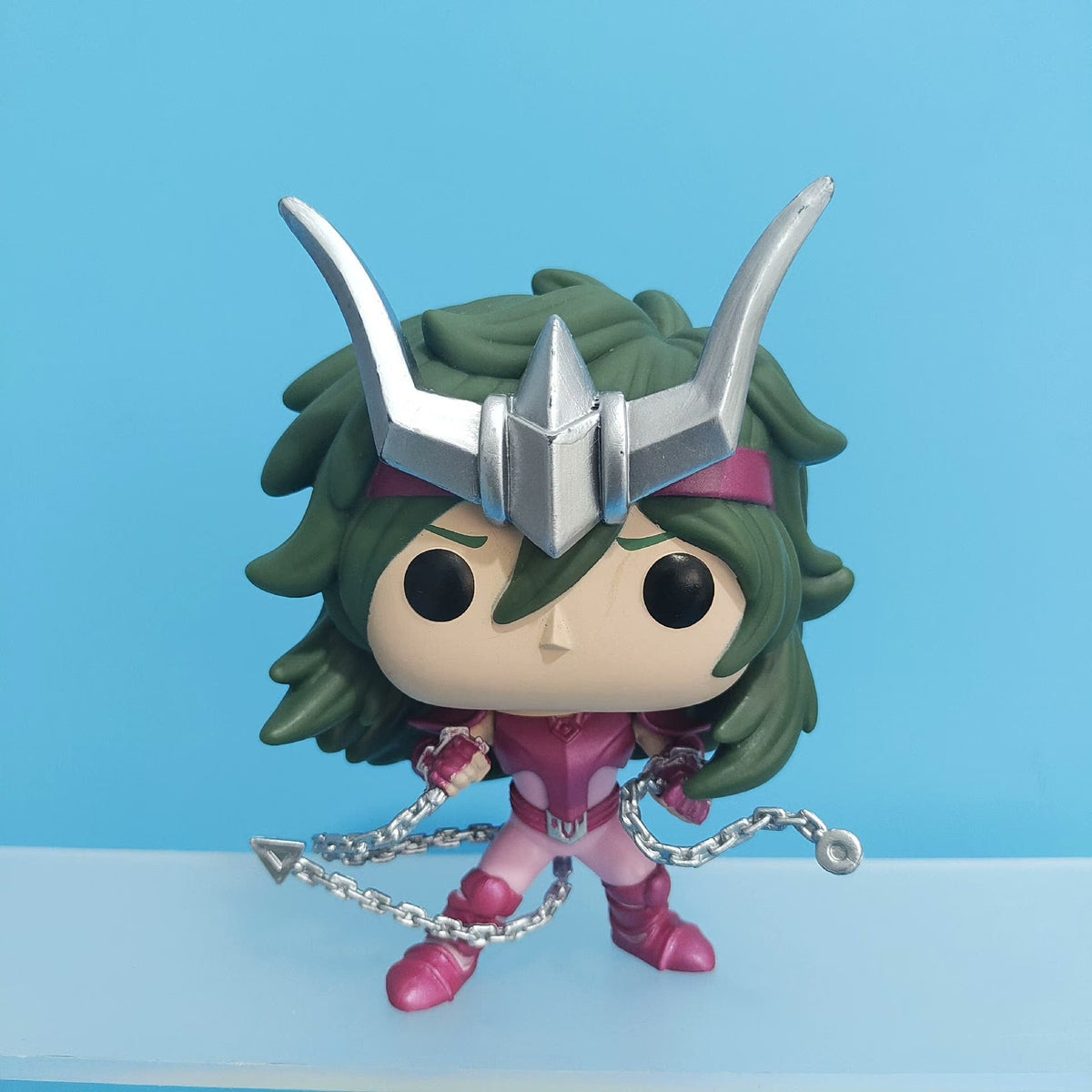 Funko Pop Saint Seiya Action Figure Cygnus Hyoga #808 Dragon Shiryu #807 Andromeda Shun #809 Phoenix Ikki #810 Vinyl Dolls Toys