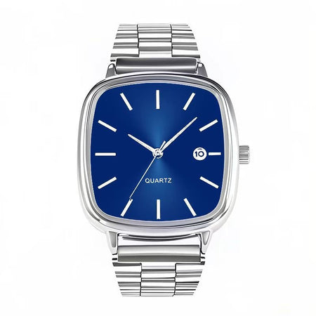 Luxury Square Quartz Watch for Men Casual Student Fashion Simple Design Versatile Stylish Calendar Watches Male Female