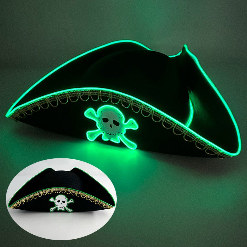 Wireless LED Western Cowboy Hat Light Up Cowboy Hat Disco Bride Pink Cowgirl Hat Concert NightClub Wedding Costumes Accessories
