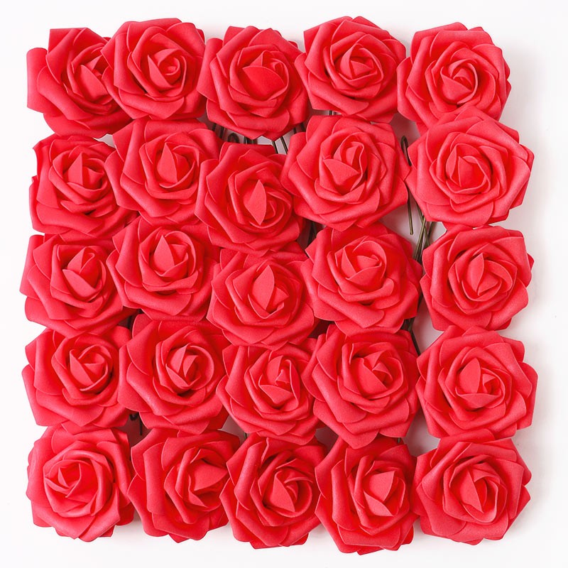 5/10/15/20/25Pcs Artificial Rose Flowers Wedding Decorations Centerpieces Arrangements Party Baby Shower Garden Home Decor Gifts
