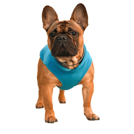 Warm Fleece Dogs Clothes Pet Dog Jacket Vest With D-Ring For Small Dog Cats Clothing French Bulldog Costumes Chihuahua Coat