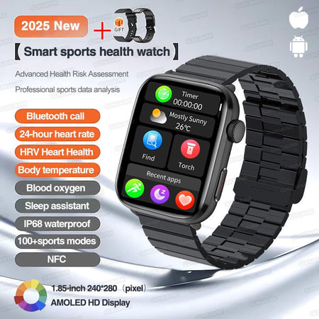 2025 New For Xiaomi Redmi Watch 5 Bluetooth Call GPS Tracking NFC Heart rate IP68 Waterproof Sport Fitness Smart bracelet Unisex