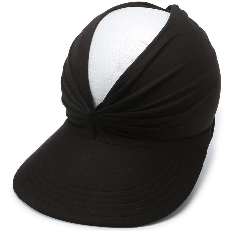 Sport Sun Visor Hats Empty Top Baseball Sun Cap Ladies Sun Hats with UV Protection Beach Sun Hats for Young Girls Women