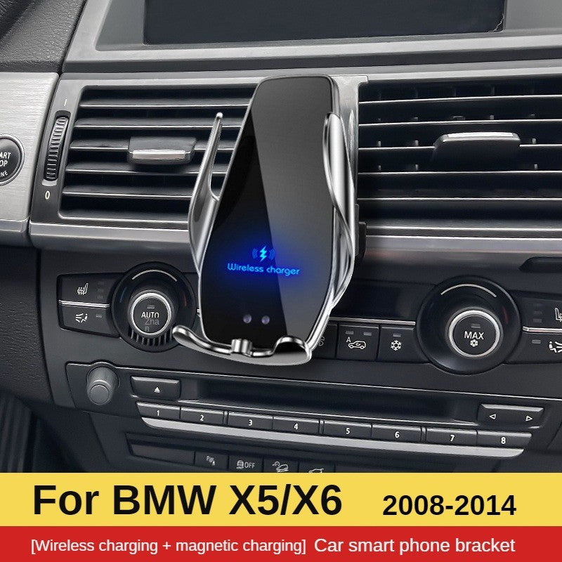 2008-2014 For BMW X5 E70 X6 E71 Mobile Phone Holder Wireless Charger Car Cell Phones Mount Navigation Bracket GPS Support