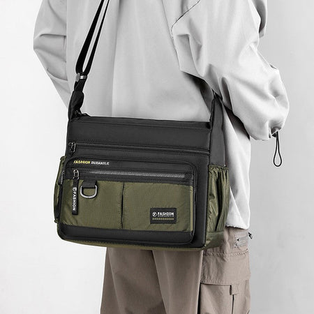 Men Crossbody Bags Male Nylon Shoulder Bags Boy Messenger Bags Man Handbags for Travel Casual Large Bag