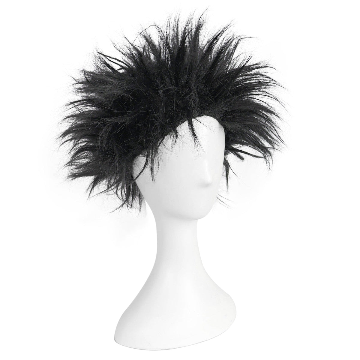 Beggar wig universal performance synthetic wig for man and women funny madman cosplay wig, messy madman wig, wild man wig