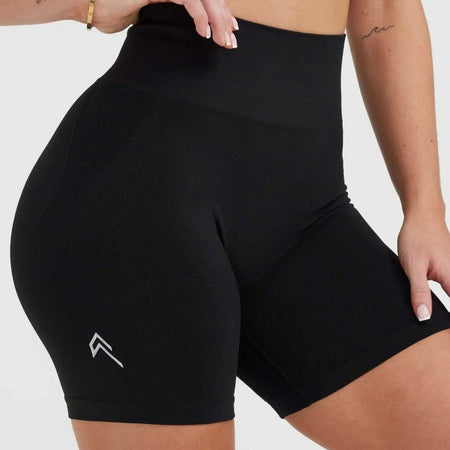 Oner Active Effortless Wome Seamless Shorts Yoga Shorts Silicone Printed Sport Shorts Low Ribbed Band Scrunch Butt Shorts