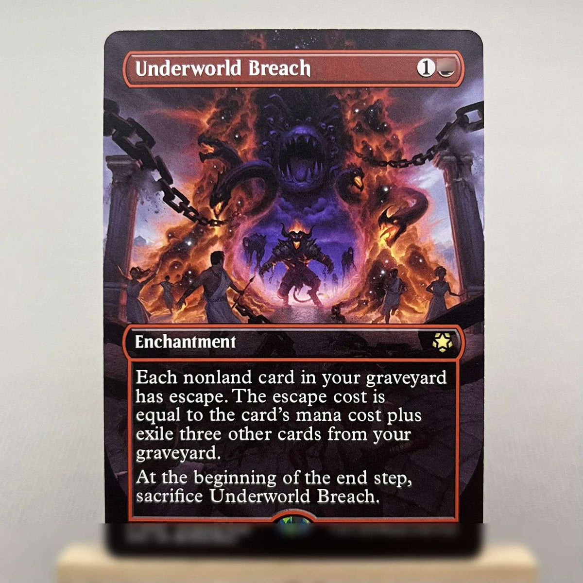 WOT SPG LCC WOE LCI HOLO4-02 TCG Cards for Home Play magical Proxy the Mana Crypt Rhystic Study Lord of Underworld gather