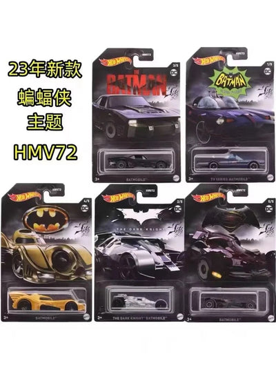 New Original Hot Wheels Entertainment Theme Model Batman 100th Anniversary Desktop Toys In Stock Birthday Gift Xmas Gifts