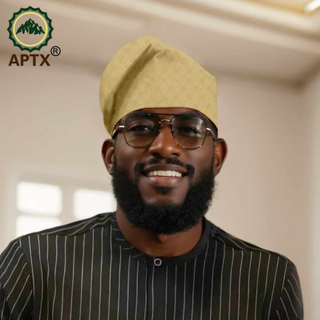 Prayer Hats Men Islamic African Muslim Kippah Arab Caps Men Arabia Gold Embroidery Wrap Muslim Islam Men Hat Headscarf 25P002