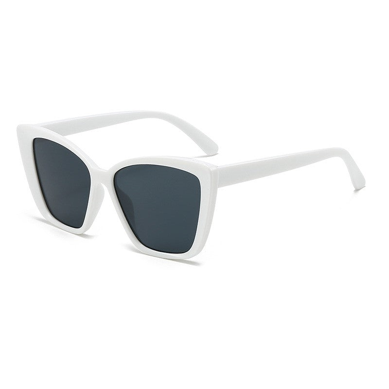 Fashion Street Trend Cat Eye Sunglasses Women Leopard Square Frame Sun Glasses UV400 Lady Brand Designer Eyewear ????? ??? ?????
